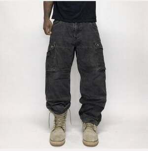 Thrashed Distressed Carhartt Cargo Pants 34x32